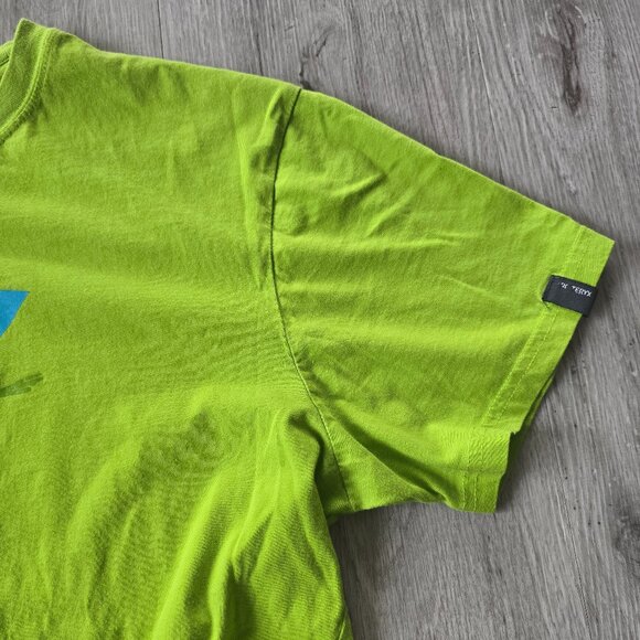 Arc'teryx | lime green graphic print gorpcore cotton t-shirt | MENS L - Picture 4 of 8